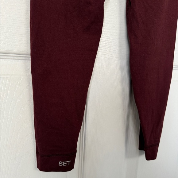 Set Active Luxform Legging in Burgundy - Picture 5 of 5